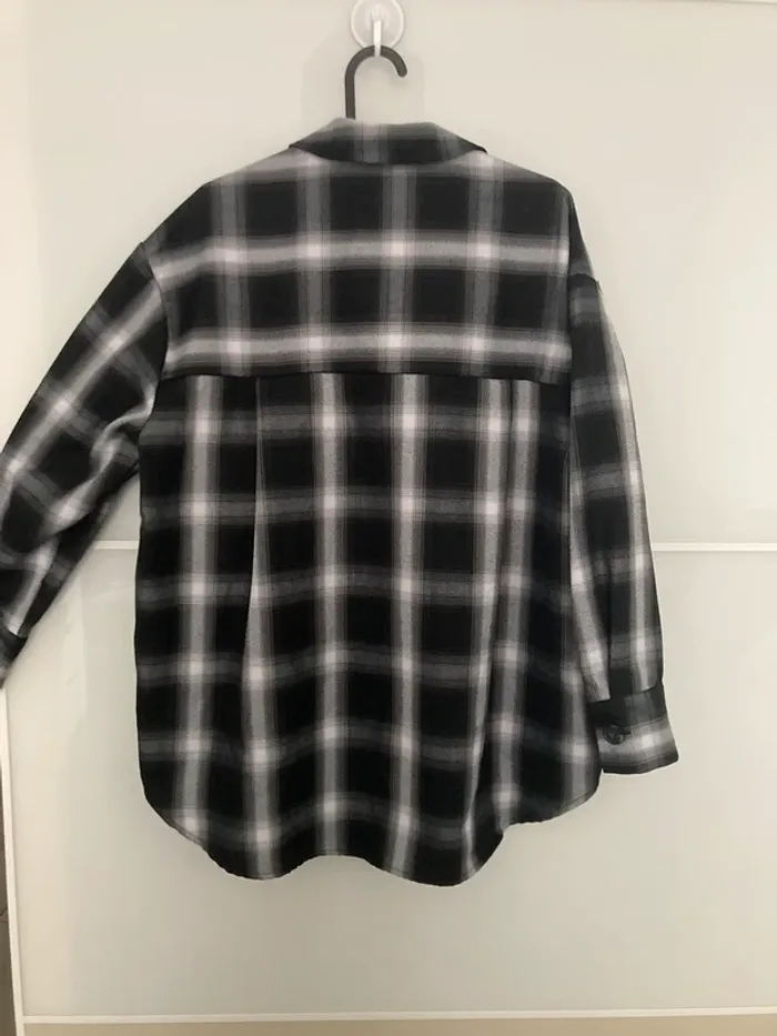 Chemise chaude noire grise et blanche - photo numéro 6