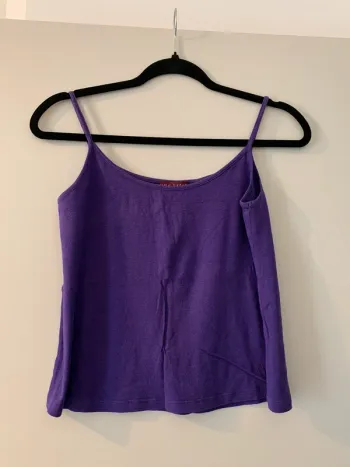 Top à bretelles débardeur One Step violet taille S/M