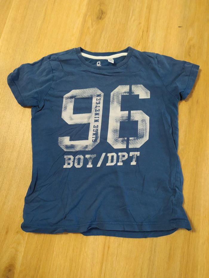T-shirt 8 ans Okaïdi belu marine 96 BOT / DPT