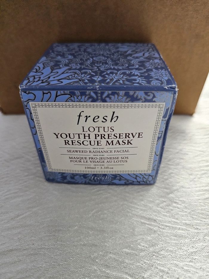 Masque pro jeunesse fresh