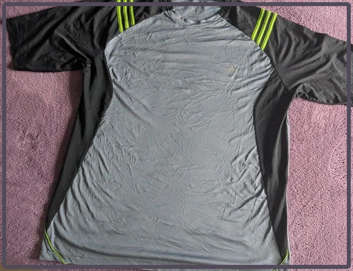 T-shirt adidas taille XXL homme gris - photo numéro 2