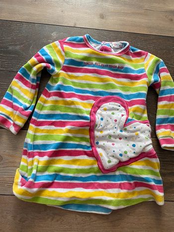 Robe pull multicolore 3 ans