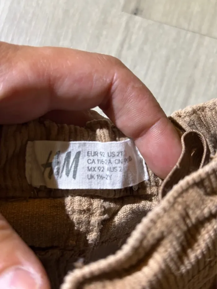 Jupe velours marron H&M - photo numéro 2