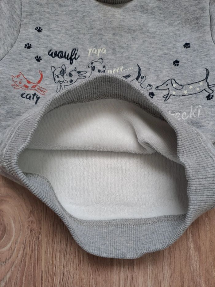 Sweat garçon 6 mois Kiabi - photo numéro 3