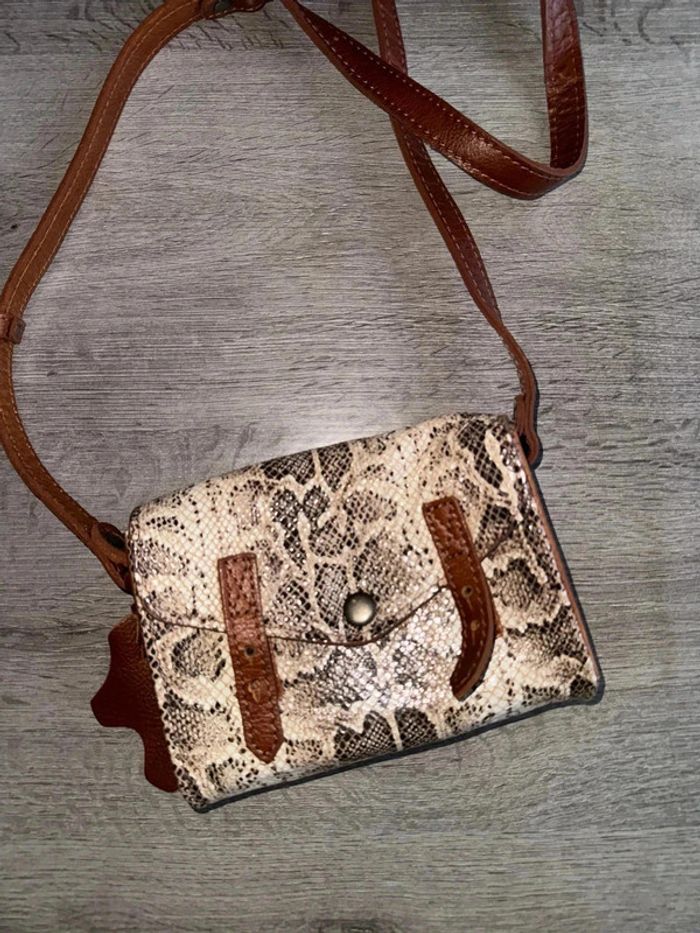 Sac Paul marius mini indispensable python - photo numéro 2