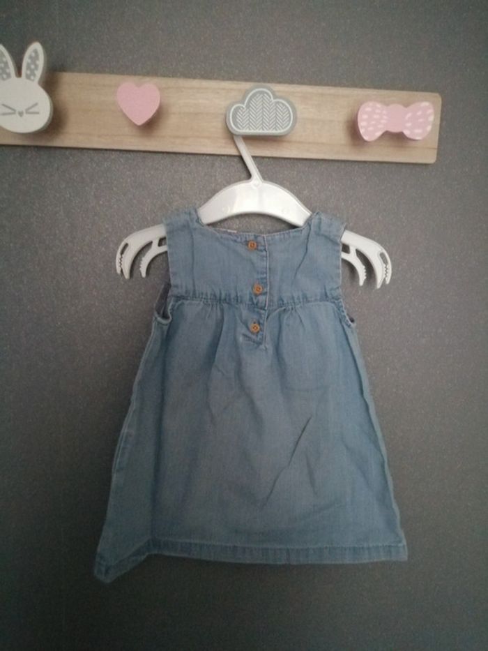 Robe en jean souple 6 mois - photo numéro 7
