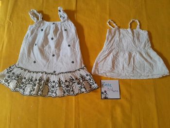 Lot Zara 3/4 ans fillette Robe + tee shirt