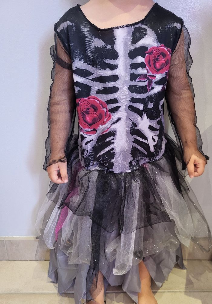 Robe deguisement halloween 4-6 ans - photo numéro 2