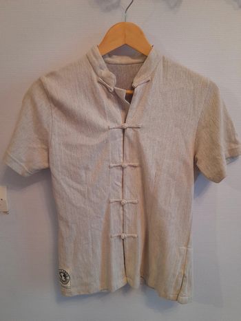 Veste beige 100% coton