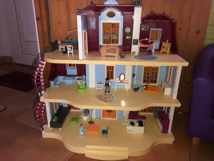 Maison traditionnelle dollhouse playmobil - photo numéro 3