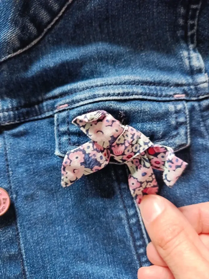 Veste en jean 8 ans - photo numéro 3