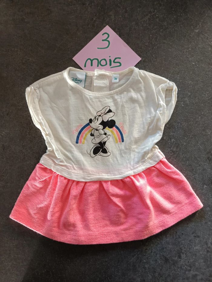 Tunique Minnie 3 mois