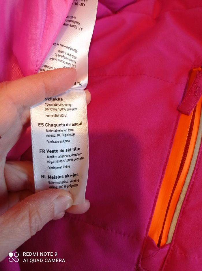 Veste de ski rose fuschia - photo numéro 10