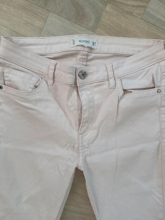 Jean Mango rose pâle – Taille 36 – Très bon état - photo numéro 5