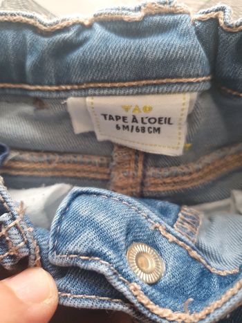2 jeans TAO 6 mois
