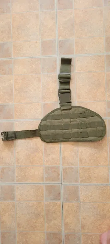 Plaque de cuisse tactique militaire.