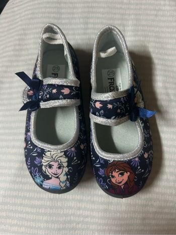 Pantoufles la reine des neiges
