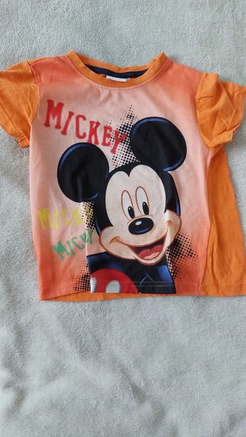 Tee shirt mickey 4 ans
