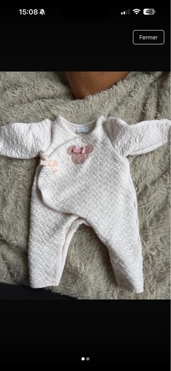 Combinaison bébé fille