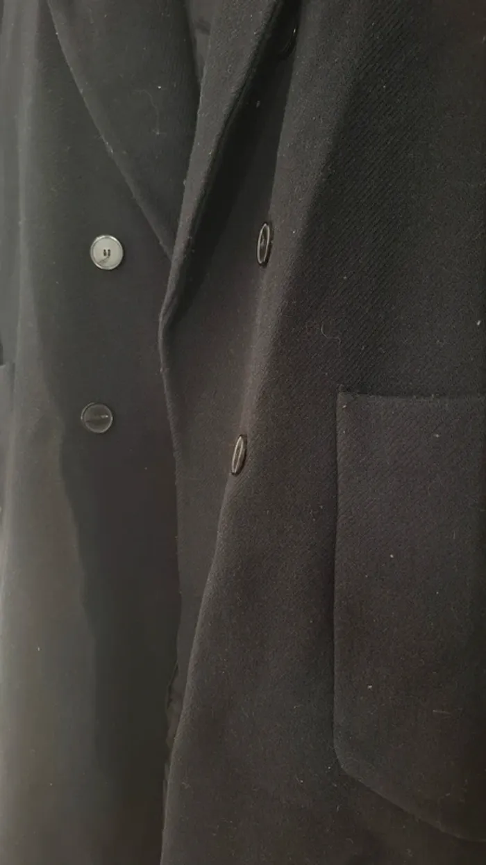 Manteau en laine premium Zara Manteco 75% laine – Pièce premium d’exception - photo numéro 4