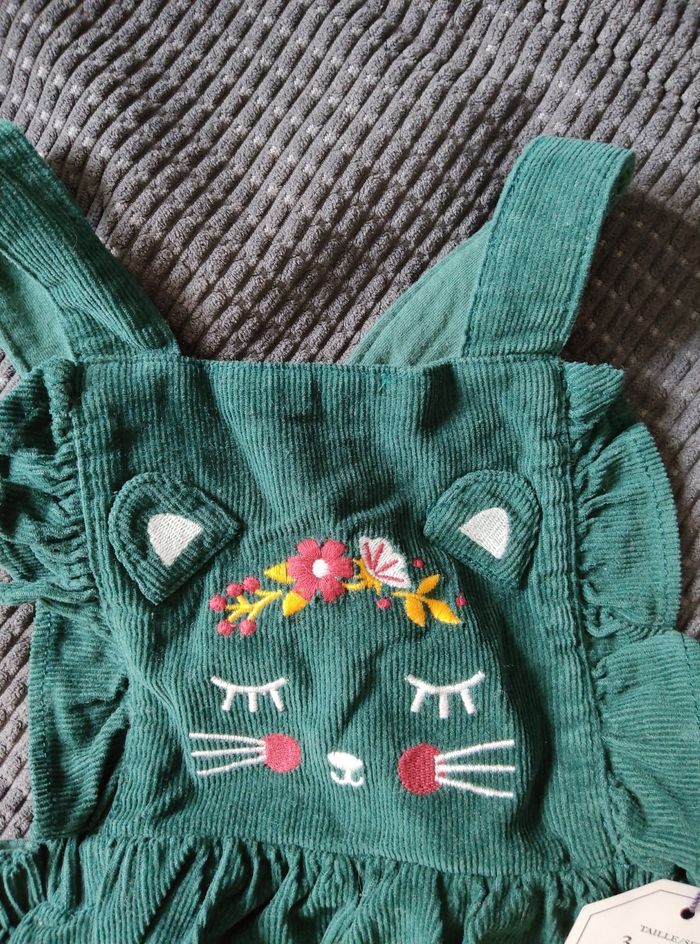 Barboteuse bébé fille 18 mois, sergent major - photo numéro 3