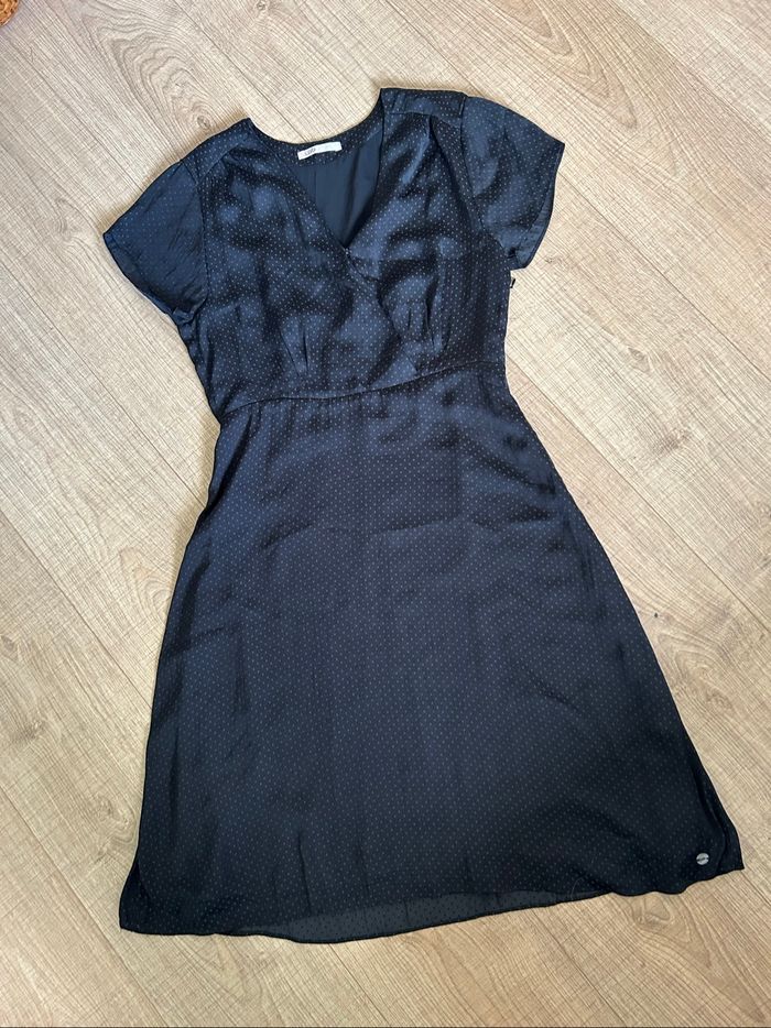 Robe noire à pois LPB Woman taille 36 TBE - photo numéro 7