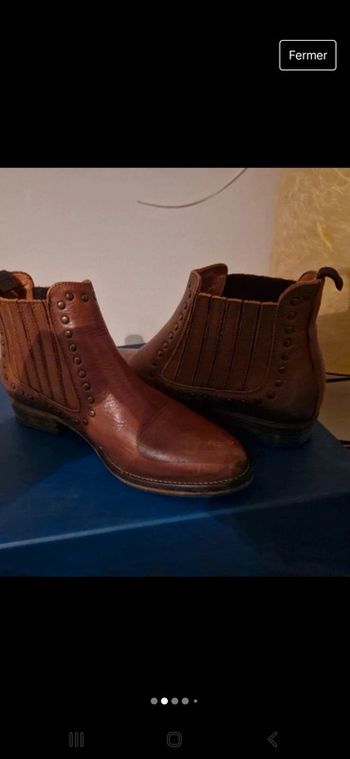 Bottines en cuir 🤎