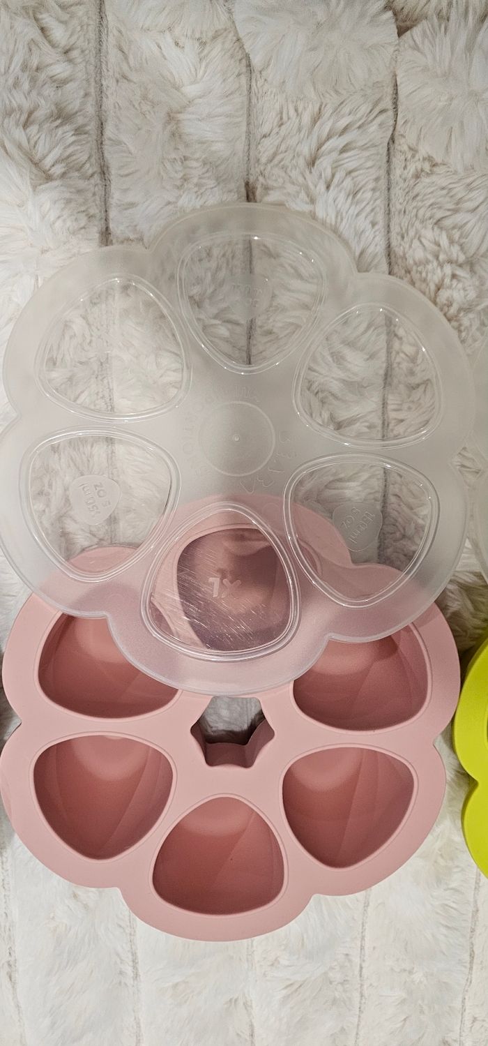 Lot de 3 fleurs 🌸 multiportions BEABA XL 150ML - photo numéro 3