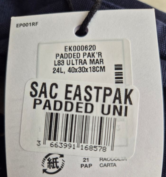 Sac eastpak - photo numéro 2