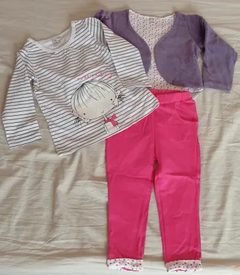 Ensemble 3 pièces 2 ans