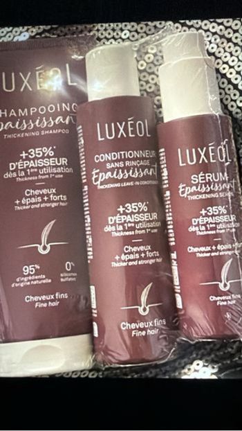 Luxéol Protocole épaississant cheveux neufs