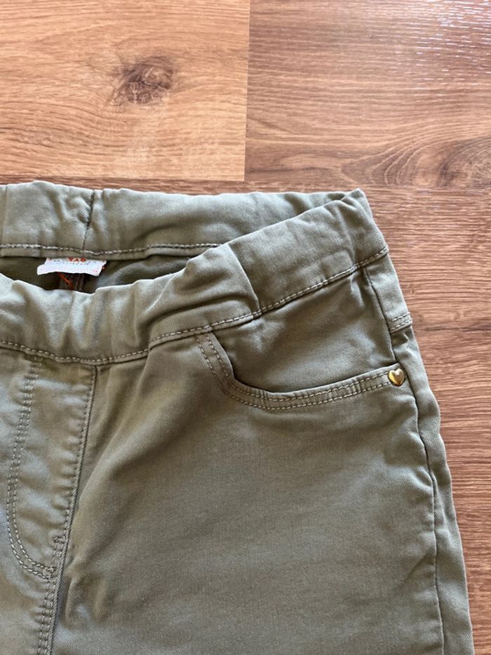 Tregging kaki Tape à l’œil 10 ans - photo numéro 2