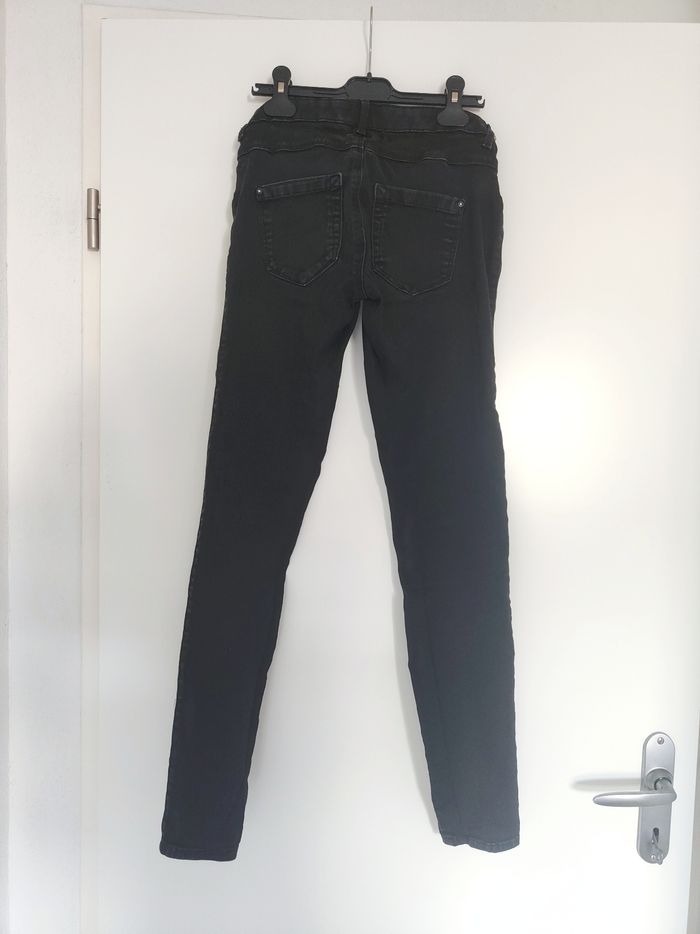 Jeans slim bandeau noir maternité Only XS - photo numéro 2