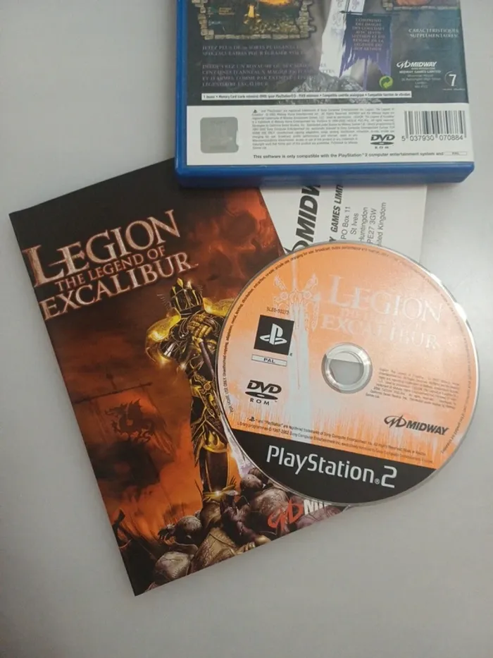 Légion - The Legend of Excalibur - Playstation 2 (PS2) - photo numéro 4