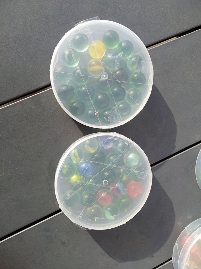 Lot de 2 boîtes de 22 billes