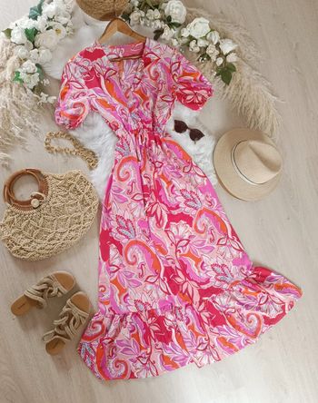 Jolie robe longue bohème taille M