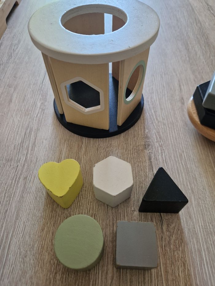 Trio de jeux en bois Vertbaudet - photo numéro 2