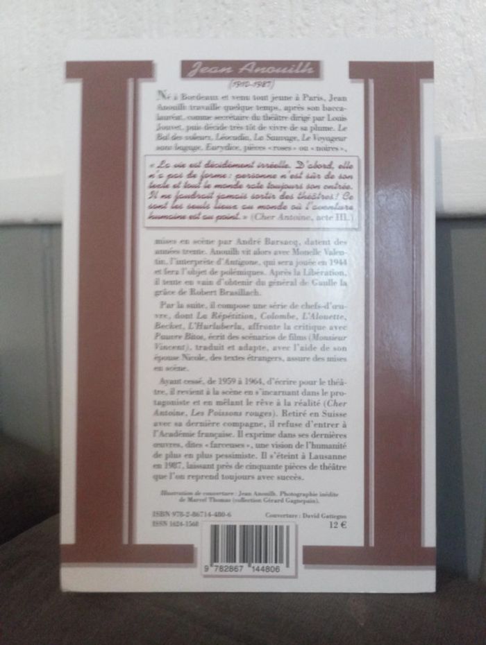 Anouilh Qui suis-je ? - photo numéro 2