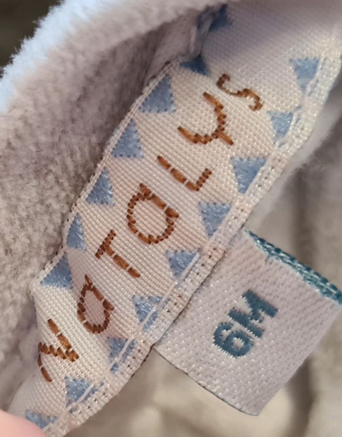 Pull gris chaud garçon taille 6 mois Natalys - photo numéro 4