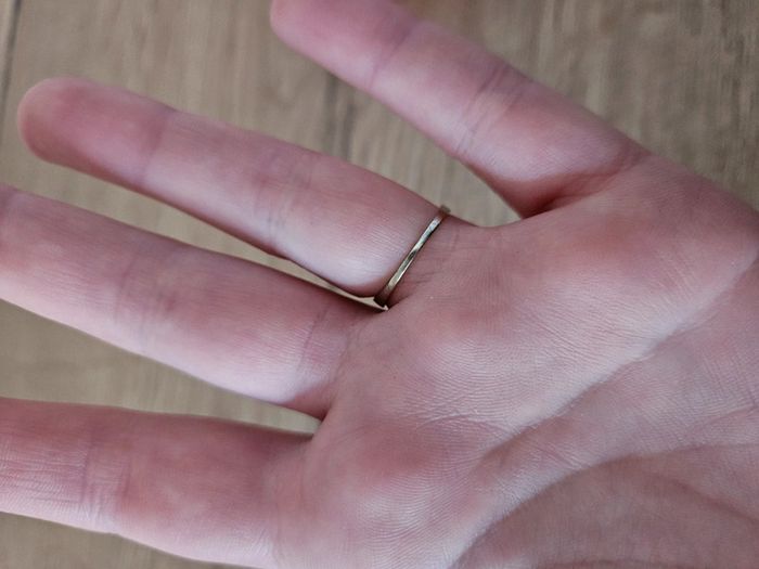 🔅 bague en or blanc - photo numéro 5