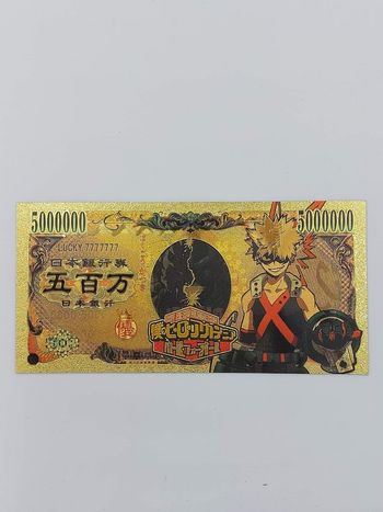 Billet de collection : My hero academia J0736