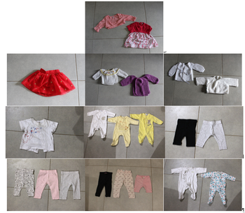 Lot vêtements 3 mois été