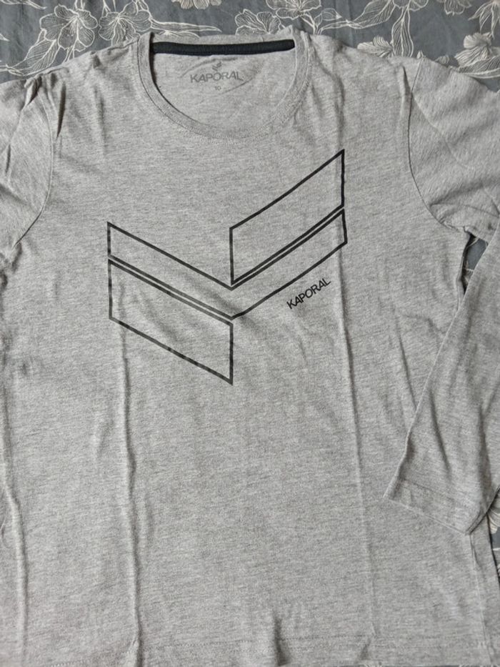 Tee-shirt longue manche 10 ans Kaporal