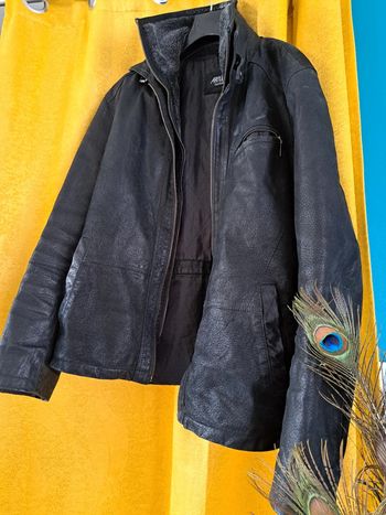 Veste en cuir