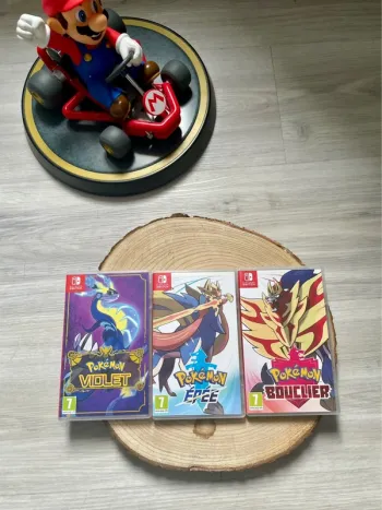 Lot 3 jeux Pokémon sur Switch