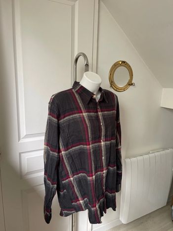 Chemise à carreaux