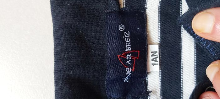 Tshirt manche longue 1 an - photo numéro 3