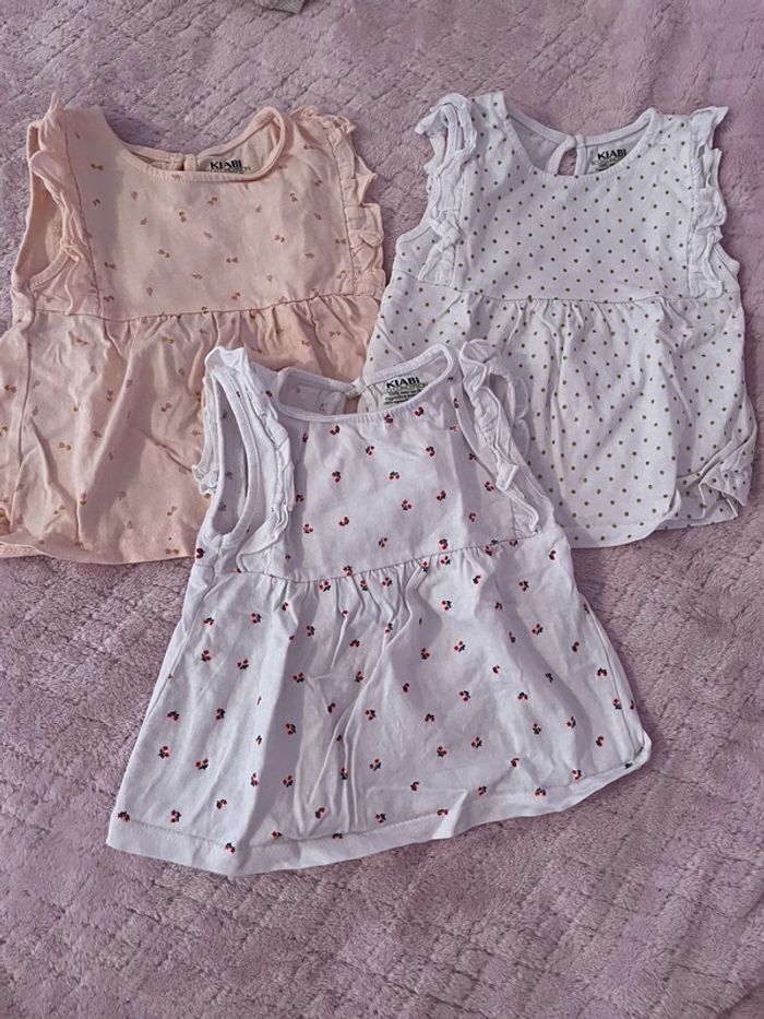 Lot de 3 robes kiabi
