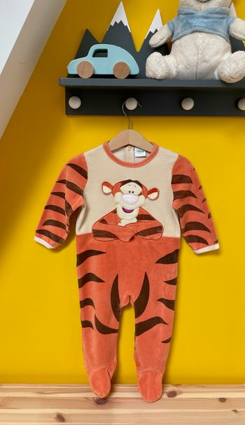 Pyjama grenouillère en velours Tigrou Disney 18 mois