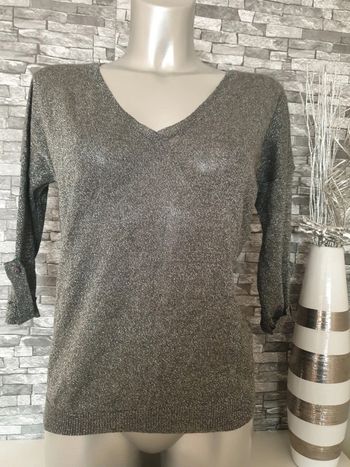 Pull Morgan  argenté Taille XS